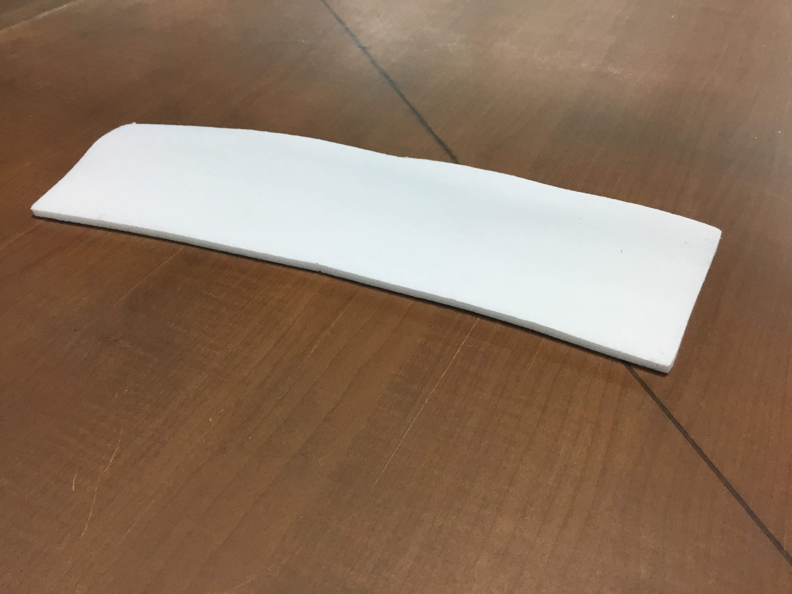 Laminated foam 3/16 white