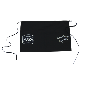 Custom waitress aprons made by Tex-Fab